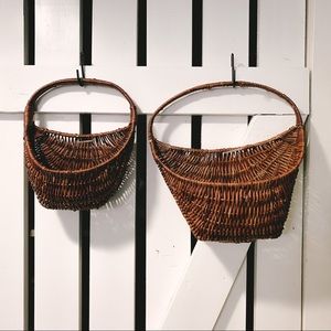 Bohemian Vintage Wall Hanging Baskets